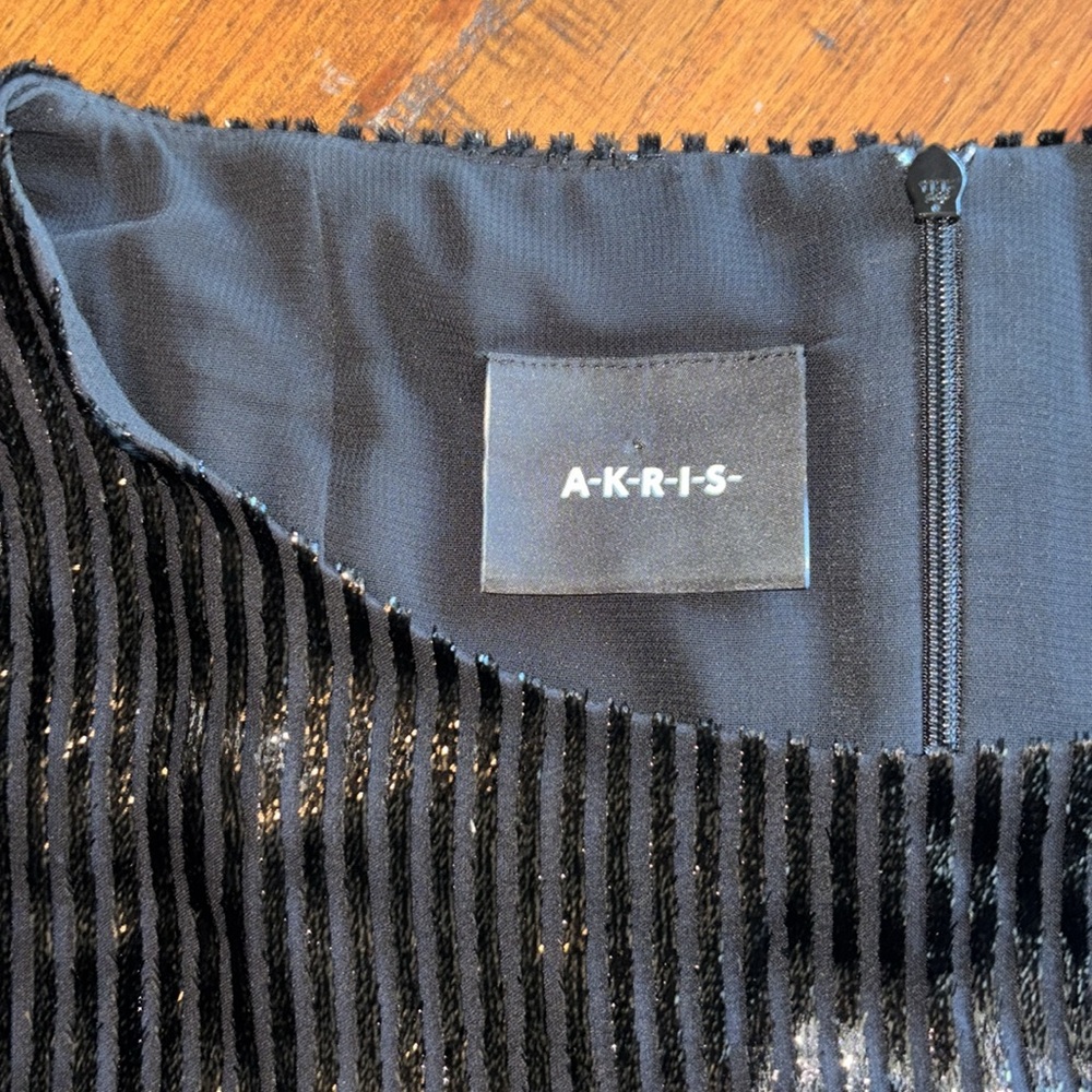 Akris Black Cocktail Dress - Picture 4 of 9